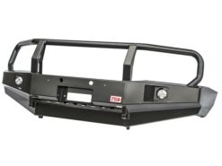 Бампер РИФ передний Nissan Patrol Y61 2004+ с доп. фарами и кенгурином