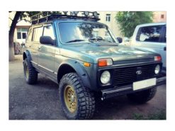 Расширители колёсных арок ВАЗ-2131 LADA NIVA 4×4 5 дверей (Под резанные арки колёс)