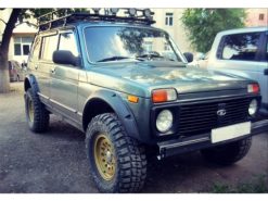 Расширители колёсных арок ВАЗ-2131 LADA NIVA 4×4 5 дверей (Под НЕ резанные арки колёс)