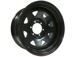 Диск колесный стальной штампованный ORW 24B, 6×139.7, 17×8, ET-25, ЦО 110, черный