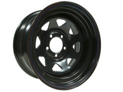 Диск колесный стальной штампованный ORW 32B, 5×114.3, 15×8, ET-19, ЦО 84, черный