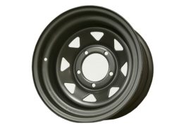 Диск колесный стальной штампованный ORW 71M, 5×139.7, 15×8, ET-19, ЦО 110, черный матовый