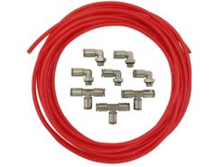 Комплект для вывода сапунов «redBTR» Gen II (с КПП и РК DYMOS) без глушителя