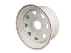 Диск колесный стальной штампованный ORW 24W, 6×139.7, 17×8, ET-25, ЦО 110, белый