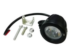 Круглая светодиодная фара дальнего света 1x10W