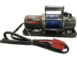 Лебедка переносная 4REVO LX1500 12V с синтетическим тросом
