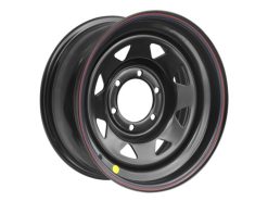 Диск колесный стальной штампованный ORW 16B, 6×139.7, 16×8, ET10, ЦО 110, черный