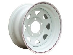 Диск колесный стальной штампованный ORW 130W, 5×139.7, 17×8, ET0, ЦО 110, белый