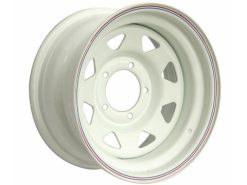 Диск колесный стальной штампованный ORW 46W, 5×130, 16×8, ET-19, ЦО 84, белый