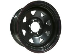 Диск колесный стальной штампованный ORW 27B, 6×139.7, 17×8, ET25, ЦО 110, черный