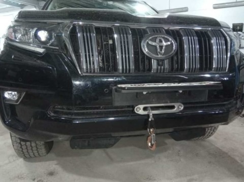 item17444 Toyota Prado 150 (2017-2021) Комплект с лебедкой Comeup GIO 100S