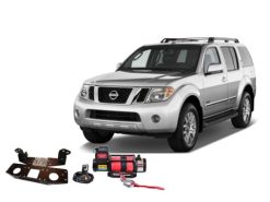 Nissan Pathfinder R51 (рестайл.) Комплект с лебедкой Comeup GIO100S