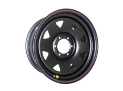 Диск колесный стальной штампованный ORW 19B, 6×139.7, 18×8, ET+15, ЦО 110, черный