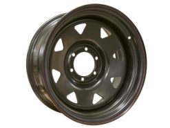 Диск колесный стальной штампованный ORW 36B, 6×139.7, 18×8, ET0, ЦО 110, черный