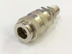 Соединительная проходная пневморозетка 1/4 Camozzi