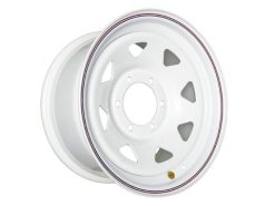 Диск колесный стальной штампованный ORW 16W, 6×139.7, 16×8, ET+10, ЦО 110, белый
