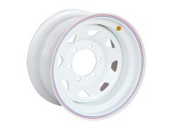 Диск колесный стальной штампованный ORW 23W, 6×139.7, 17×10, ET-40, ЦО 110, белый