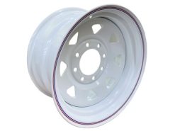 Диск колесный стальной штампованный ORW 131W, 8×165.1, 17×9, ET0, ЦО 121, Белый