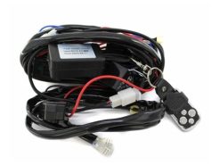 Комплект проводки TR для подключения 2-х дополнительных LED-фар (с пультом ДУ, реле 40А)