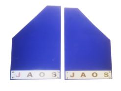 Брызговики JAOS универсальные 38×25 (синие)