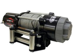 Лебедка электрическая 4REVO CX-6000 (стальной трос)