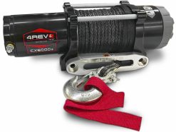 Лебедка электрическая 4REVO CX-6000S (синтетический трос)
