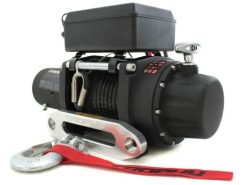 Лебедка электрическая автомобильная TR TROPHY 6,0S (синтетический трос)