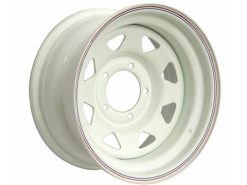 Диск колесный стальной штампованный ORW 66W, 5×139.7, 15×7, ET-19, ЦО 110, белый