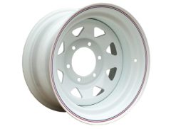 Диск колесный стальной штампованный ORW 15W, 6×139.7, 16×8, ET0, ЦО 110, белый